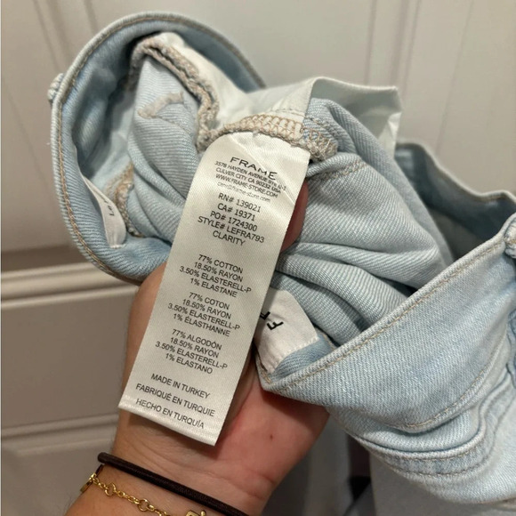 frame le high flare clarity jeans - Picture 7 of 7